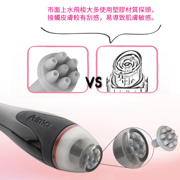 獨家柔軟矽膠探頭